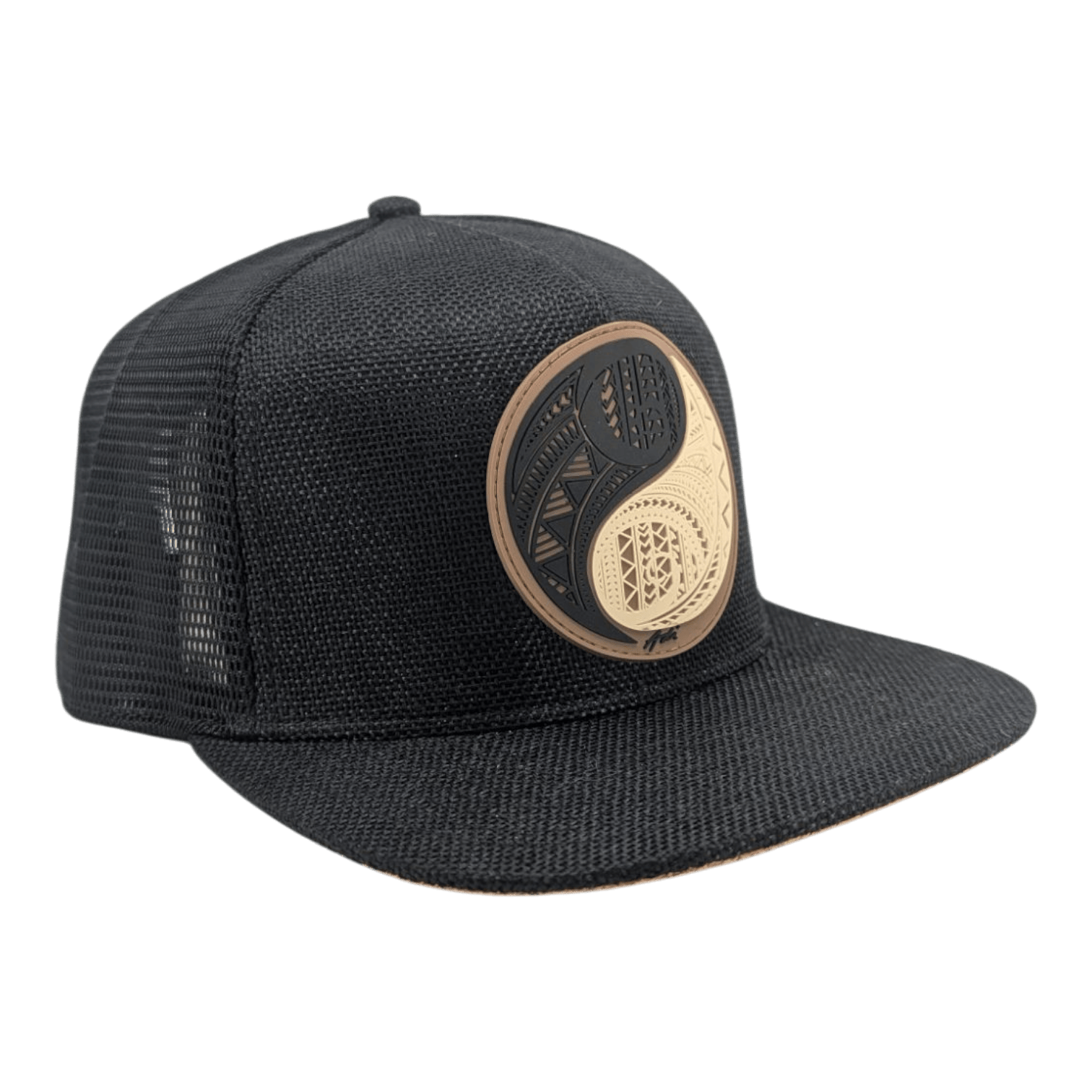 Alpha Maui The Balance - Black Hemp Snapback